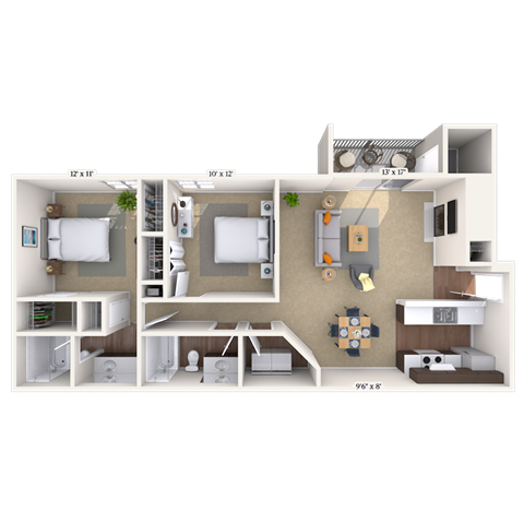 101 Bridgetown Road 1-2 Beds Apartment for Rent - Photo Gallery 18